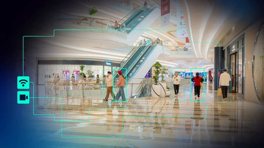 Smart shopping center organizing