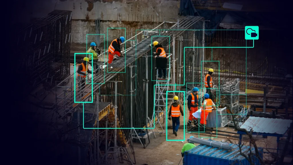 video surveillance for construction