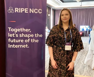 Aipix impulsa el crecimiento de las telecomunicaciones digitales en RIPE NCC Days Chisináu 2025 Crecimiento de las telecomunicaciones: Aipix Anna Yurchenko en Ripe NCC 2025