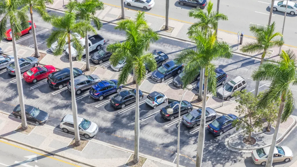 AI video surveillance for parking