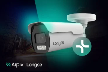 Aipix expande integrações de câmera-agente com câmeras Longse Integração Aipix com câmera Longse