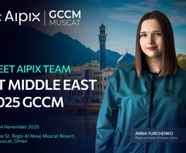 Aipix fortalece su visión de innovación regional en la Oman Carrier Community GCCM 2025 Aipix en el GCCM 2025 en Omán