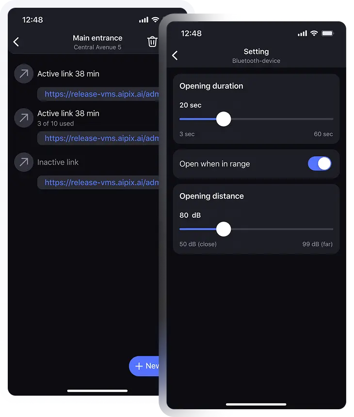 access settings